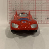 Red Captain America Marvel ©2010 Maisto Diecast Car EE