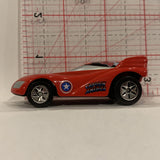 Red Captain America Marvel ©2010 Maisto Diecast Car EE