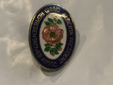 Alberta President Grand Representatives Assoc. Wild Rose Flowers Lapel Hat Pin BQ