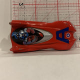 Red Captain America Marvel ©2010 Maisto Diecast Car EE
