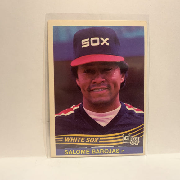 #570 Salome Romero Barajas Chicago White Sox 1984 Donruss Baseball Card IV
