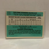 #570 Salome Romero Barajas Chicago White Sox 1984 Donruss Baseball Card IV
