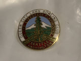 Queen City Lawn Bowling Club North West Division Seattle washington Lapel Hat Pin EE