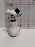 Puppy Green Canady Cane Holding a Bone 101 Dalmation Disney Mcdonalds Toy Character