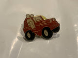 Red Jeep Lapel Hat Pin EE