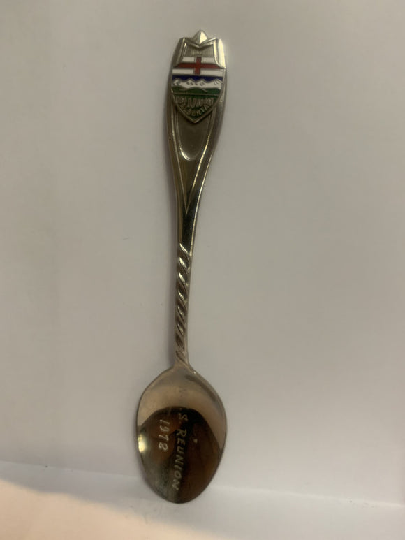 N N S Reunion 1978 Alberta Crest Emblem Souvenir Spoon