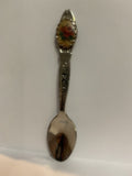Cross Stitch Rose Canada Souvenir Spoon