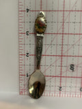 Cross Stitch Rose Canada Souvenir Spoon