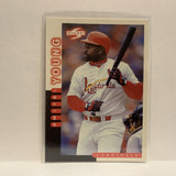 #53 Dmitri Young St Louis Cardinals 1997 Score Baseball Card IW