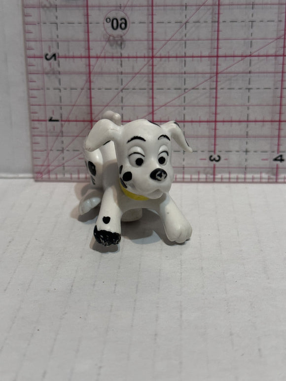 Puppy Ready to Pounce Yellow Collar 101 Dalmation Disney Mcdonalds Toy Character