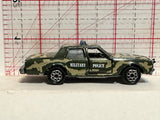 Green Camo Military Police Chevrolet Impala 1/69 #240 Majorette Diecast Car