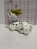 Puppy Laying Down with a Grasshopper on Head 101 Dalmation Disney Mcdonalds Toy Character