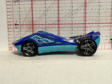 Blue Super Stinger H25 2009 Hot Wheels Diecast Car