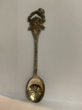 Noel 1992 Santa's Sleigh Sled Christmas Souvenir Spoon