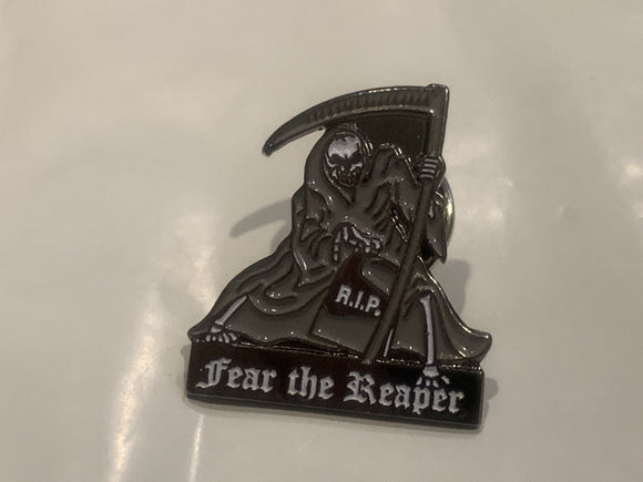 Fear The Reaper  Lapel Hat Pin EE