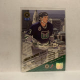#8 Zarley Zalapsku Hartford Whalers 1993-94 The Leaf Hockey Card JZ1