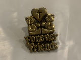 Forever Friends Teddy Bears Lapel Hat Pin BR