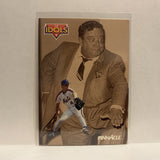 #590 The Idols Jackie Gleason David Cone  1992 Pinnacle Baseball Card IW