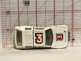White Peugeot #3 1988 Hot Wheels Diecast Car