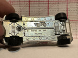 White Peugeot #3 1988 Hot Wheels Diecast Car