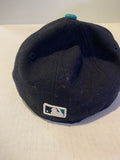 Black Blue Seattle Mariners MLB New Era 6 1/2 Ball Hat Cap