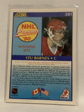 #391 Stu Barnes Rookie Winnipeg Jets 1990-91 Score Hockey Card  NHL