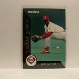 #69 of 80 Kim Batiste Team 2000 Philadelphia Phillies 1992 Pinnacle Baseball Card IW