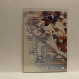 #619 Brett Butler Los Angeles Dodgers 1992 Pinnacle Baseball Card IW