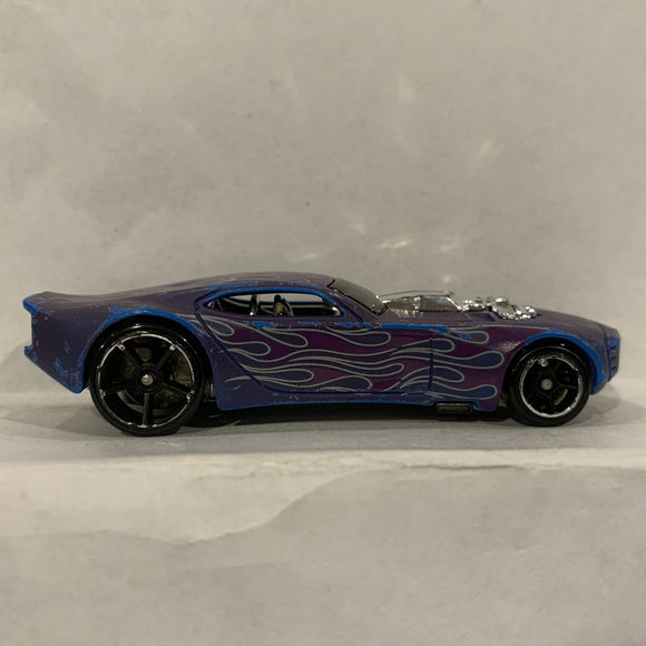 Blue Flames Nitro Doorslammer Hot Wheels Diecast Car EF