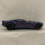 Blue Flames Nitro Doorslammer Hot Wheels Diecast Car EF
