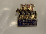 Royal Canadian Mounted Police H Division Lapel Hat Pin EE