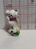 Puppy Sitting up with Mistletoe 101 Dalmation Disney Mcdonalds Toy Character