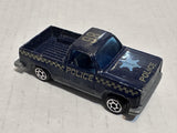 Blue Police #98 Truck Unbranded Diecast Car
