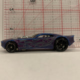Blue Flames Nitro Doorslammer Hot Wheels Diecast Car EF