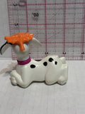 Puppy Laying Down with Leaf on Head 101 Dalmation Disney Mcdonalds Toy Character