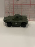 Green Army Tank 1970 Matchbox Toy Diecast Car