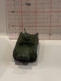 Green Army Tank 1970 Matchbox Toy Diecast Car