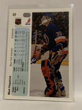#37 Mark Fitzpatrick New York Islanders 1990-91 Upper Deck Hockey Card  NHL
