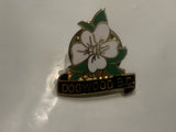 Dogwood BC Flower Lapel Hat Pin EF