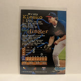 #148 Ryan Klesko Atlanta Braves 1994 Topps Stadium Club Baseball Card IX