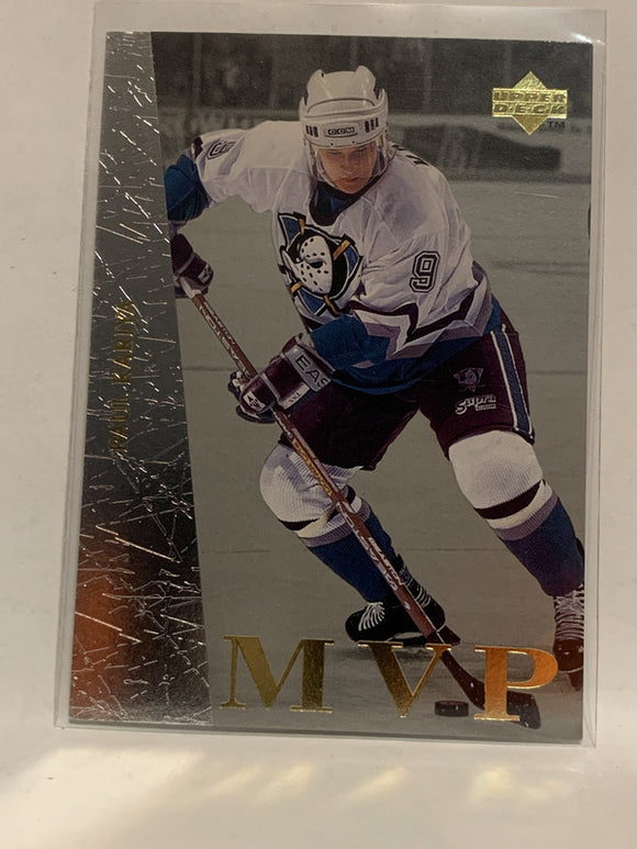 #UD10 Paul Kariya MVP Anaheim Ducks 1996-97 Upper Deck Collector's Choice Hockey Card  NHL