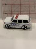 White NYPD Ford Explorer Real Toy Toy Diecast Car