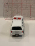 White NYPD Ford Explorer Real Toy Toy Diecast Car