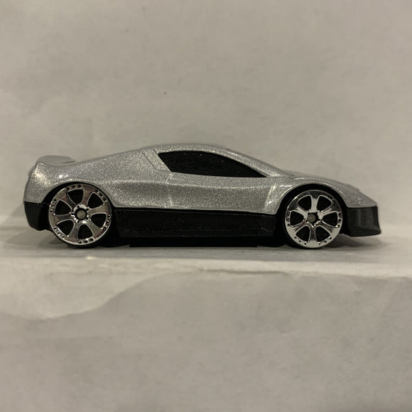 Grey Stock Racer  Motor Max Diecast Car EF