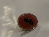 C.A.R.E.S. Pro 1987 Red Deer Friends Helping Friends Lapel Hat Pin BR