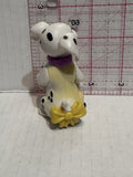 Puppy Sitting up with Yellow Ribbon on Back 101 Dalmation Disney Mcdonalds Toy Character