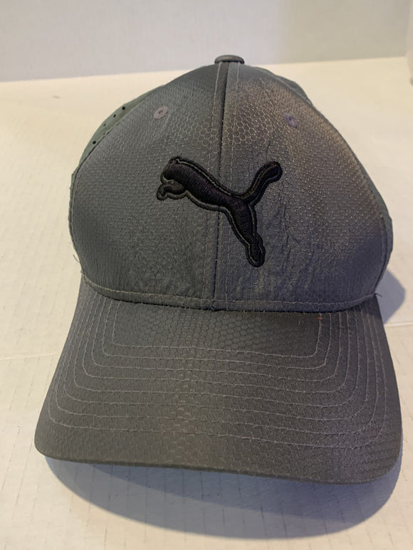 Grey Puma Flexfit L/XL Ball Hat Cap