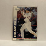 #146 Frank Catalanotto Texas Rangers 2002 Donruss Leaf Baseball Card IX