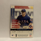 #146 Frank Catalanotto Texas Rangers 2002 Donruss Leaf Baseball Card IX