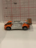 Orange Krazy 8s 2000 Hot Wheels Toy Diecast Car